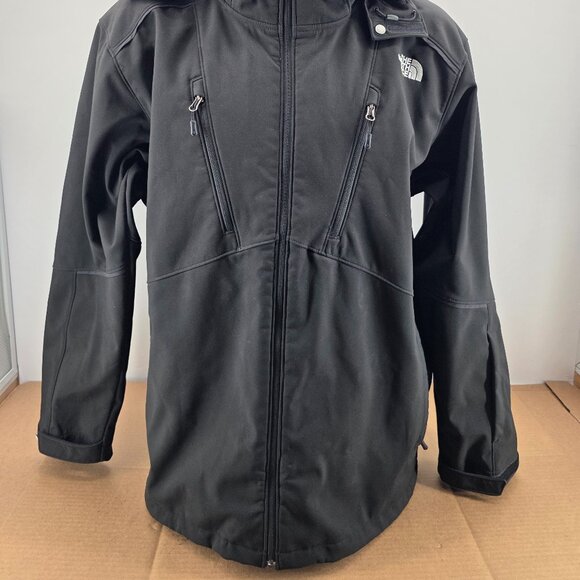 The North Face Mens XXL Jacket Black Hooded Ski Snowboard Softshell Gorpcore - Picture 13 of 14
